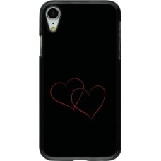 Coque iPhone XR - Valentine 2023 attached heart