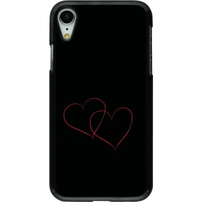 Coque iPhone XR - Valentine 2023 attached heart