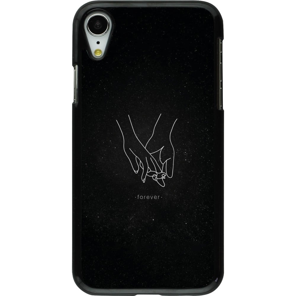 Coque iPhone XR - Valentine 2023 hands forever