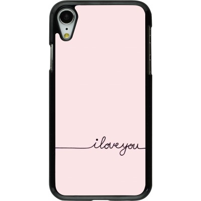 Coque iPhone XR - Valentine 2023 i love you writing