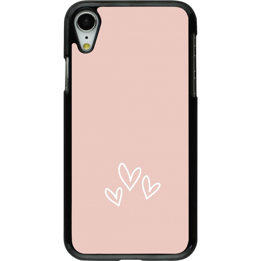 iPhone XR Case Hülle - Valentine 2023 three minimalist hearts - Kaufen ...