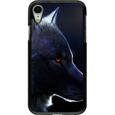 Hülle iPhone XR - Wolf Shape