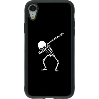 Coque iPhone XR - Silicone rigide noir Halloween 19 09