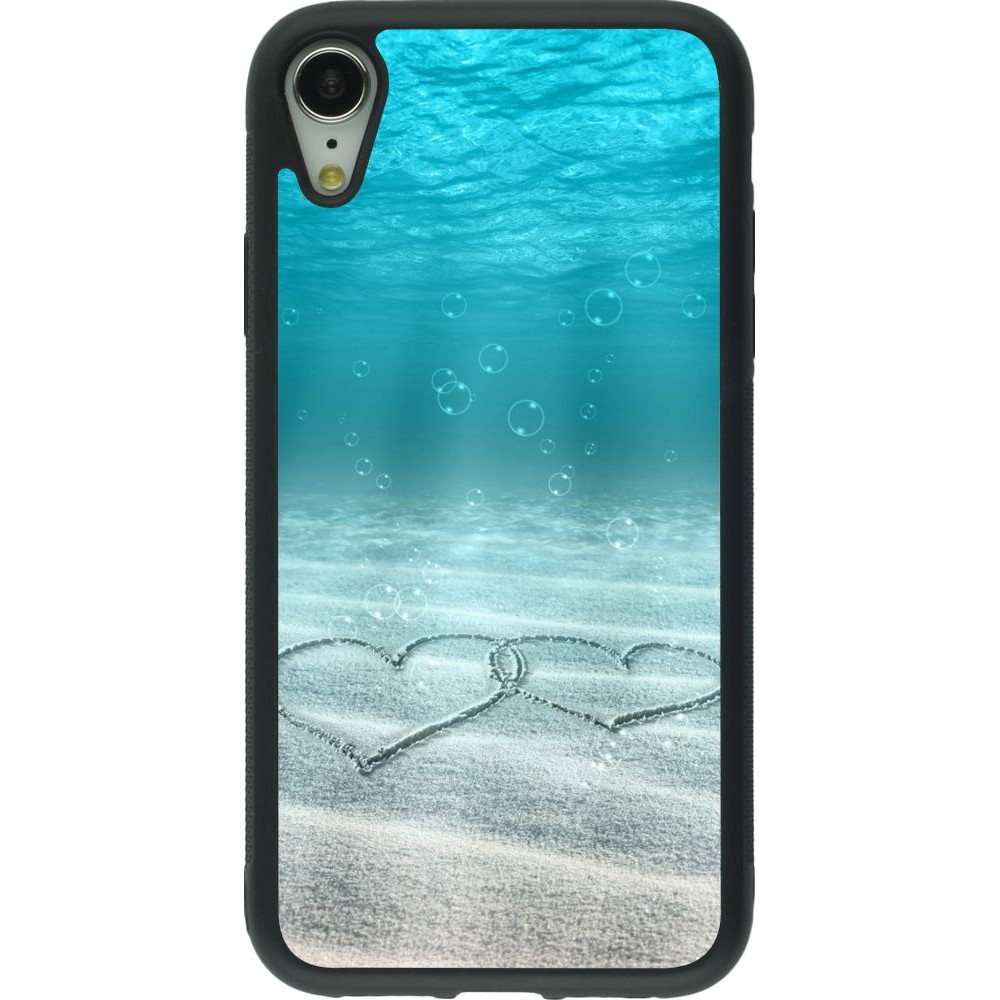 Coque iPhone XR - Silicone rigide noir Summer 18 19