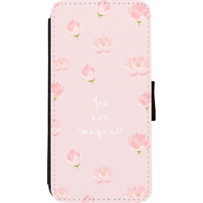 Coque iPhone XR - Wallet noir Mom 2023 your are magical