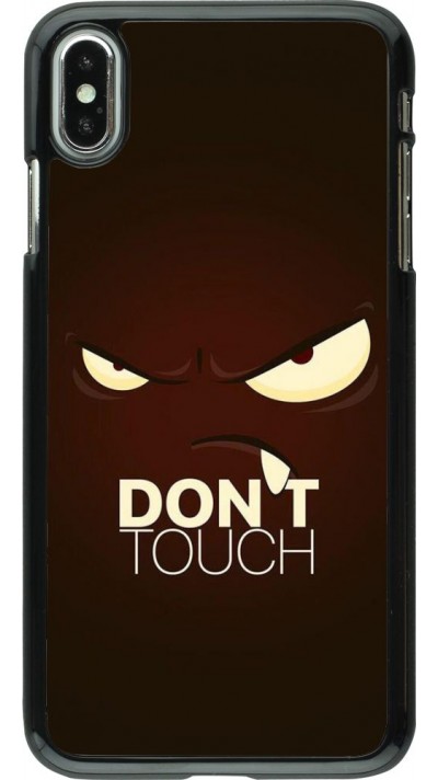 Coque iPhone Xs Max - Angry Dont Touch