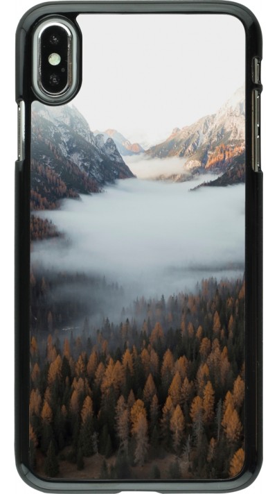 Coque iPhone Xs Max - Autumn 22 forest lanscape