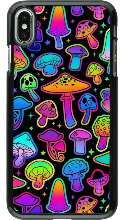 Coque iPhone Xs Max - Autumn 2024 magic mushrooms