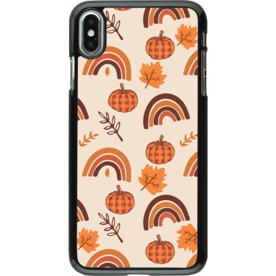 Coque iPhone Xs Max - Autumn 2024 rainbow