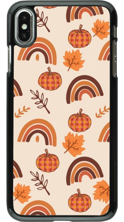 Coque iPhone Xs Max - Autumn 2024 rainbow