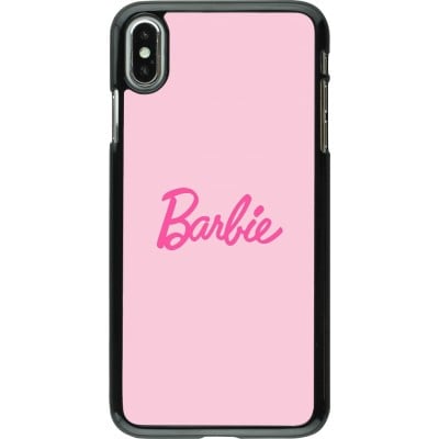 Coque iPhone Xs Max - Barbie Text