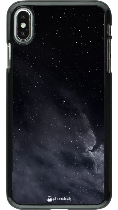 Coque iPhone Xs Max - Black Sky Clouds