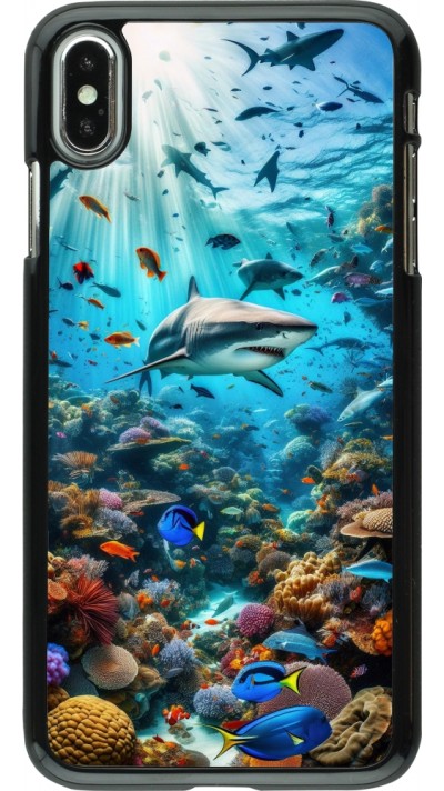 Coque iPhone Xs Max - Bora Bora Mer et Merveilles