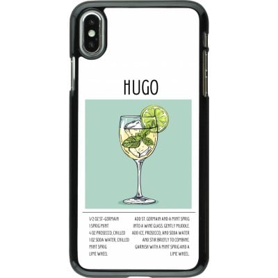 Coque iPhone Xs Max - Cocktail recette Hugo