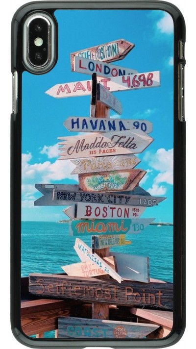 Coque iPhone Xs Max - Cool Cities Directions