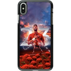 Coque iPhone Xs Max - Djokovic 23 Grand Slam