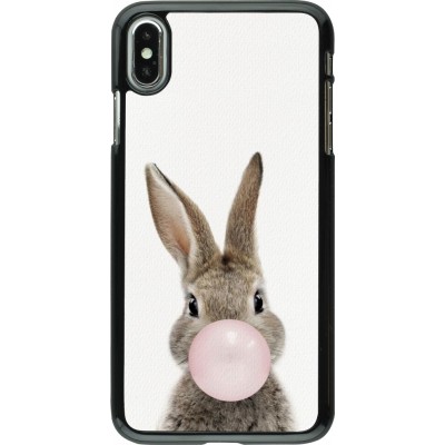 Coque iPhone Xs Max - Easter 2023 bubble gum bunny