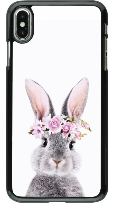 Coque iPhone Xs Max - Easter 2023 flower bunny