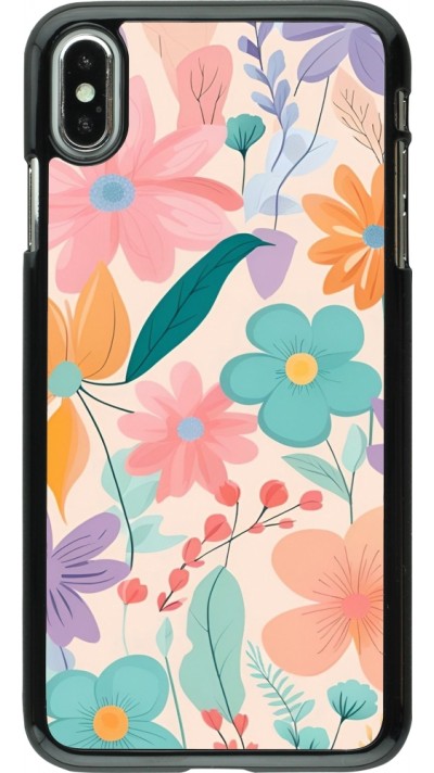 Coque iPhone Xs Max - Easter 2024 spring flowers