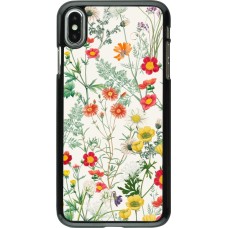 Coque iPhone Xs Max - Flora Botanical Wildlife