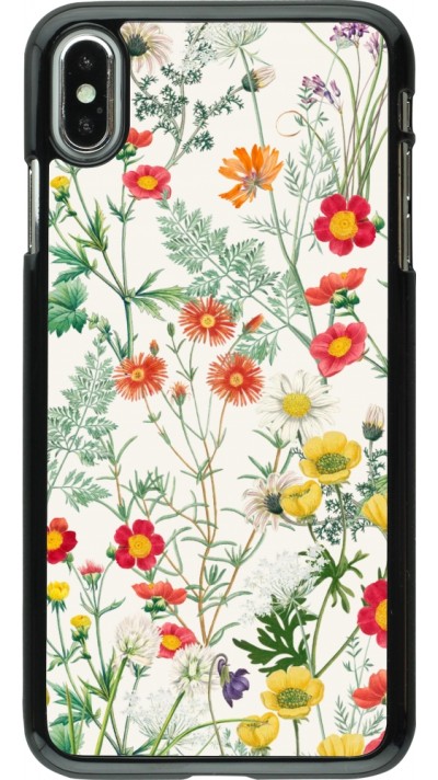 Coque iPhone Xs Max - Flora Botanical Wildlife