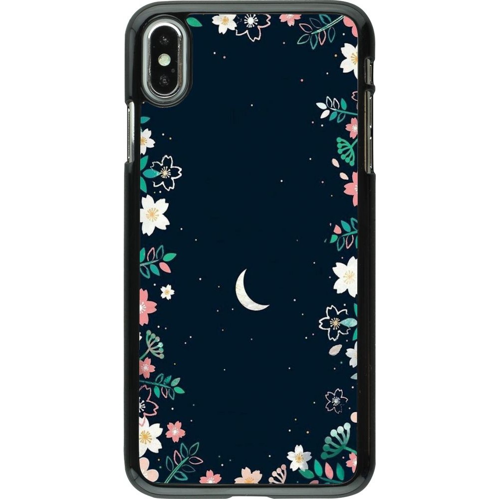 Coque iPhone Xs Max - Flowers space