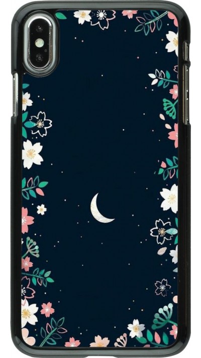 Coque iPhone Xs Max - Flowers space