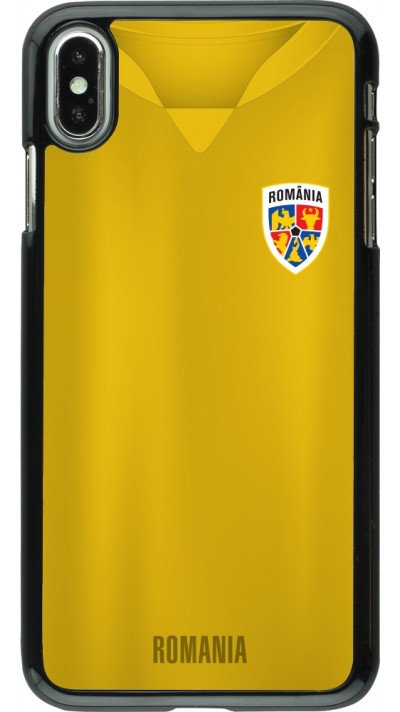 Coque iPhone Xs Max - Maillot de football Roumanie