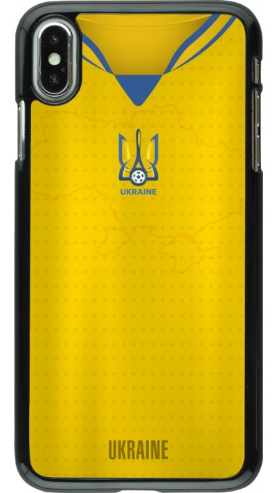 Coque iPhone Xs Max - Maillot de football Ukraine