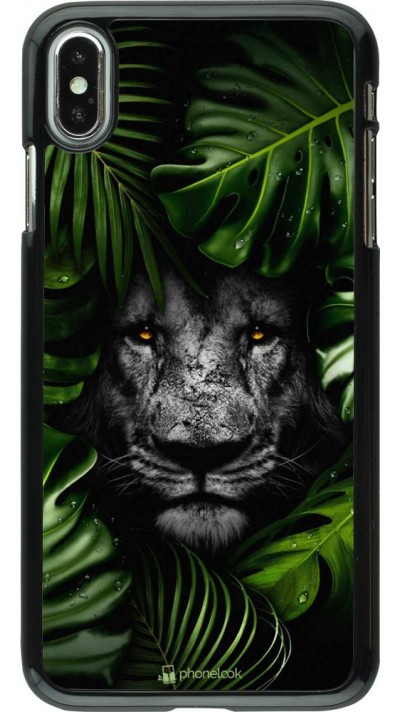 Coque iPhone Xs Max - Forest Lion