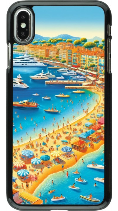 Coque iPhone Xs Max - French Riviera People