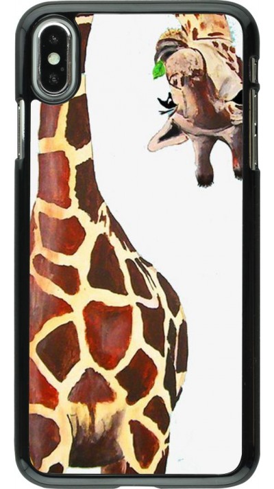 Coque iPhone Xs Max - Giraffe Fit