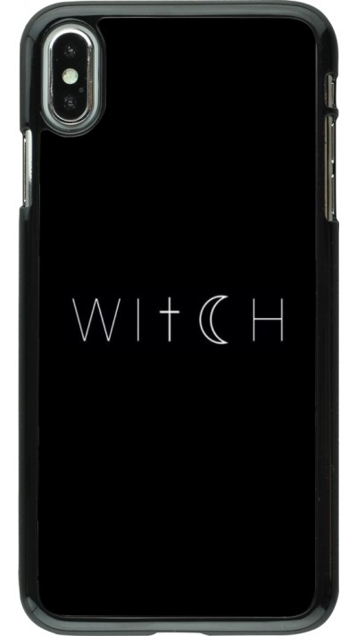 Coque iPhone Xs Max - Halloween 22 witch word