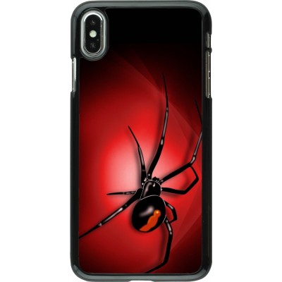 Coque iPhone Xs Max - Halloween 2023 spider black widow