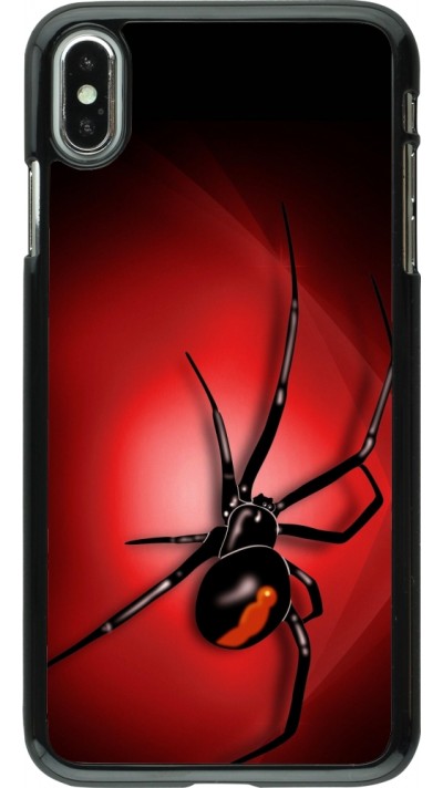 Coque iPhone Xs Max - Halloween 2023 spider black widow