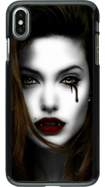 Coque iPhone Xs Max - Halloween 2023 gothic vampire