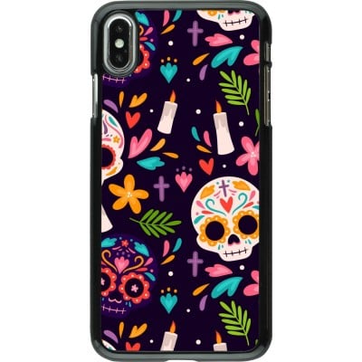 Coque iPhone Xs Max - Halloween 2023 mexican style