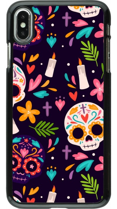 Coque iPhone Xs Max - Halloween 2023 mexican style