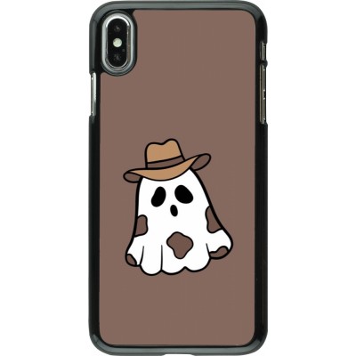 Coque iPhone Xs Max - Halloween 2024 cowboy ghost