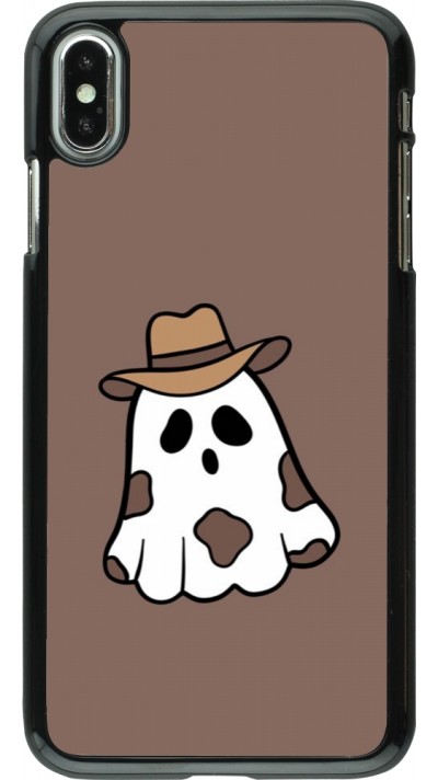 Coque iPhone Xs Max - Halloween 2024 cowboy ghost