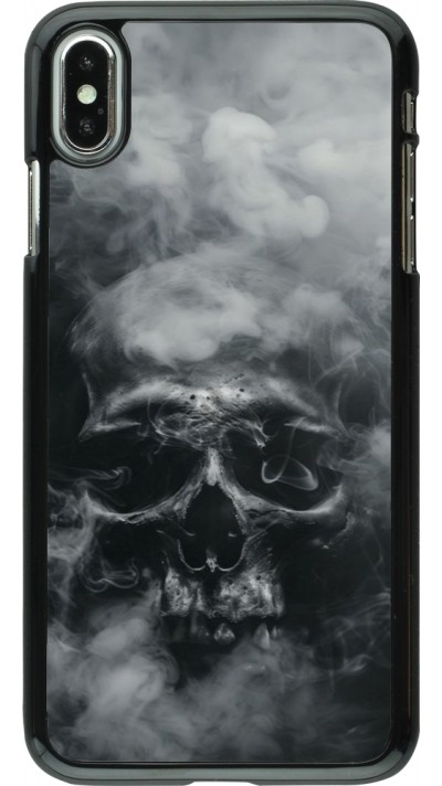 Coque iPhone Xs Max - Halloween 2024 smoky skull