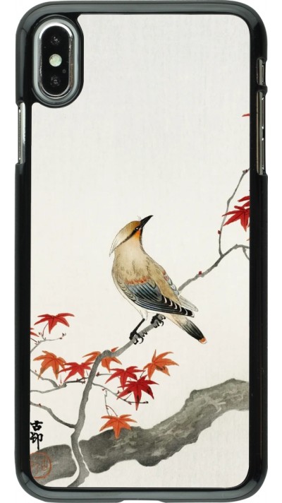 Coque iPhone Xs Max - Japanese Bird