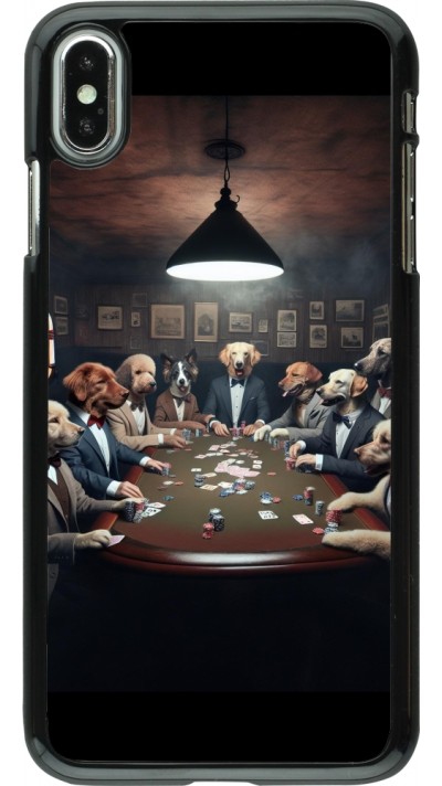 Coque iPhone Xs Max - Les pokerdogs