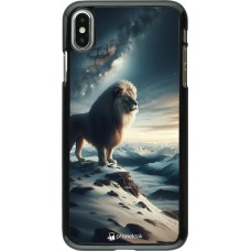 iPhone Xs Max Case Hülle - Der weisse Loewe