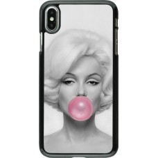 Hülle iPhone Xs Max - Marilyn Bubble