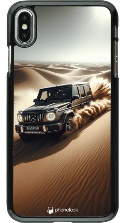 Coque iPhone Xs Max - Mercedes G Drift Desert