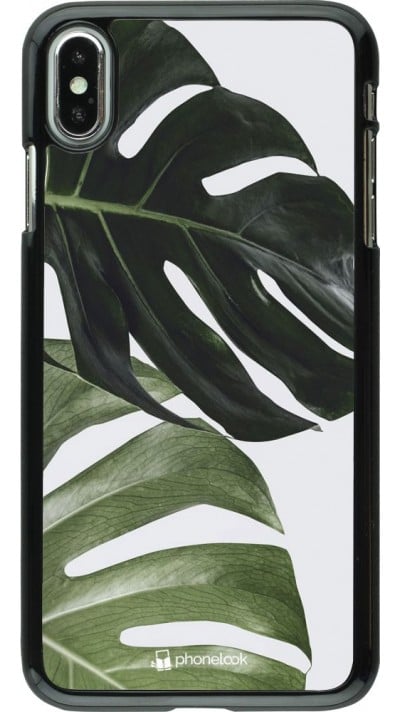 Coque iPhone Xs Max - Monstera Plant