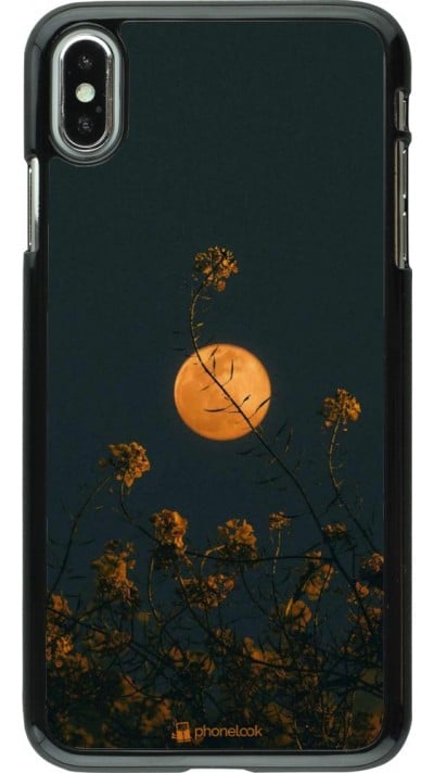 Coque iPhone Xs Max - Moon Flowers