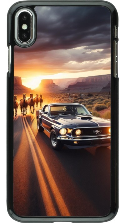 Coque iPhone Xs Max - Mustang 69 Grand Canyon