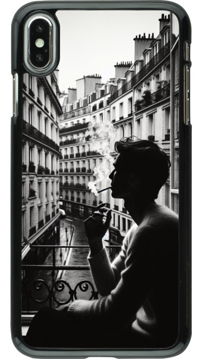 Coque iPhone Xs Max - Parisian Smoker